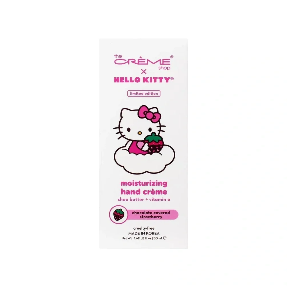 Hello Kitty Moisturizing Hand Crème in Chocolate covered Strawberry. NEW in box!